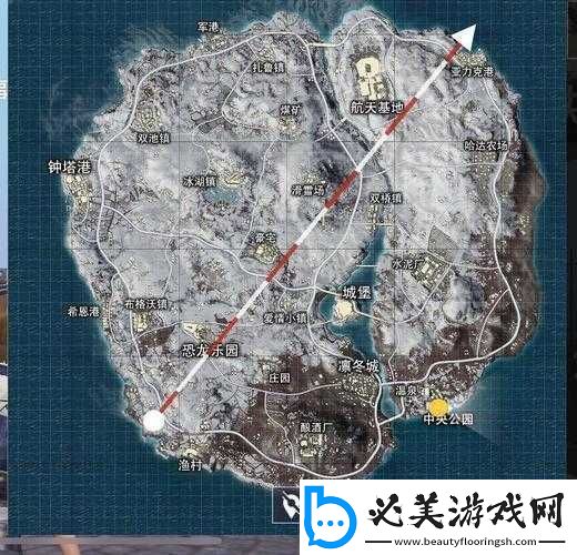 和平精英雪地图