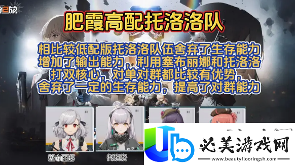 少女前线2追放肥霞高配托洛洛队玩法攻略